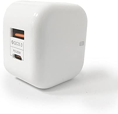 Carregador de ondas de caixa compatível com o oukitel comprimido rt2 laranja - minicube pd, carregador de parede USB Tipo