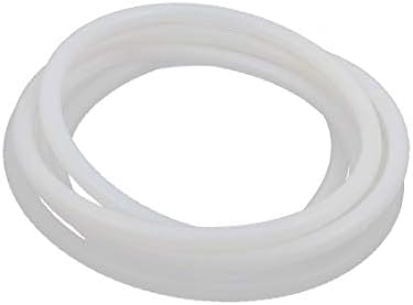 X-Dree 3mm x 6mm Tubo de silicone resistente a calor Tubo de borracha de alta temperatura 2m Comprimento (Tubo em