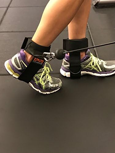 IPR Fitness ISO Taxa Pro Patente pendente fabricado nos EUA - tiras de tornozelo de máquina a cabo