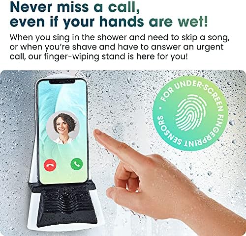 Suporte de telefone/comprimido de telefone Chikchat com tapete de limpeza de dedo de silicone | Suporte de telefone especial