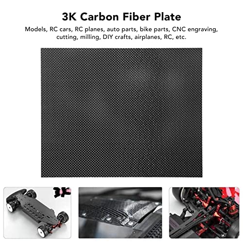 Placa de fibra de carbono de fibra de carbono de superfície brilhante resistente à corrosão, folha de fibra de carbono, placa de fibra