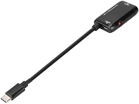 FOSA portátil USB3.1 para HDMI Adaptador Mini Lightweight 10Gbps USB C Adaptador HDMI Cabo USB3.1 com chip digital para MHL