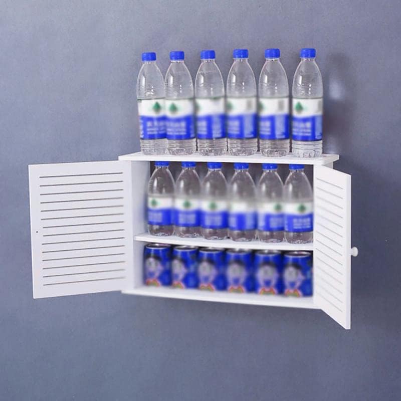 YJJDXDP Caixa de armazenamento da parede de montagem de parede de parede Placa de suporte do suporte do armário Organizador