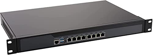Partaker firewall, VPN, 1U rackmount firewall, dispositivo de segurança de rede, roteador PC, 8 Intel Gigabit Lan Pentium B950, R14, Com, VGA, com ventilador,