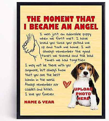 Carta de carta de lembrança personalizada para cachorro Poster para cã