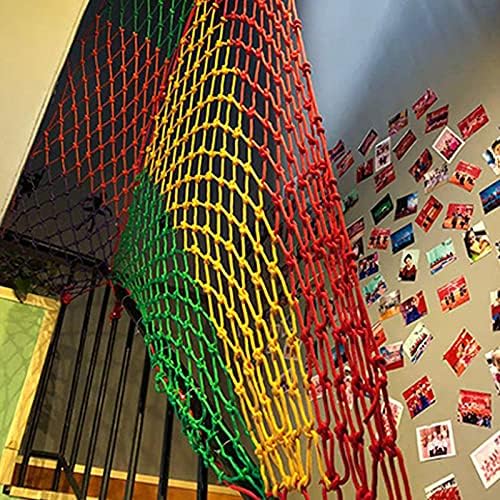 Happlignly Children Safety Net, malhas de tecido de nylon, empresa de decoração de deck removível de decoração de decoração