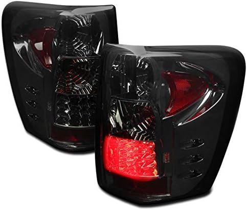 Luzes de freio de cauda ZMAutoparts Compatíveis de fumaça com 1999-2004 Grand Cherokee