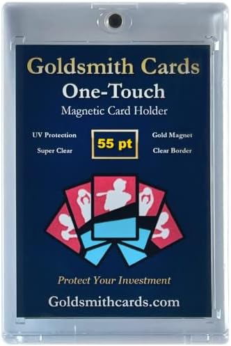 Cartões Goldsmith Titular de cartão magnético de um toque- 55 pt.