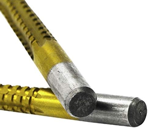 XMeifeits Exercícios industriais 6pcs Broca de broca de ranhura do orifício HSS com ferramenta de titânio HSS para ferramenta de madeira de madeira de madeira 4mm 4mm 5mm 6mm 6,5 mm 8mm 8mm 8 mm 8mm