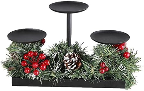 Seasd Christmas Castle Centerpieces for Tables Festival Party Supplies Candlestick titular