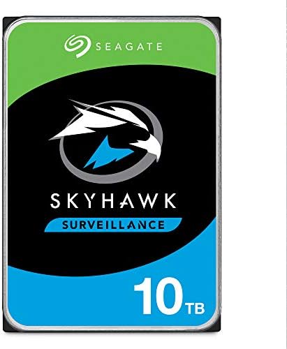 Seagate Skyhawk 10TB de vigilância rígida - SATA 6GB/S 256 MB Cache de 3,5 polegadas de unidade interna