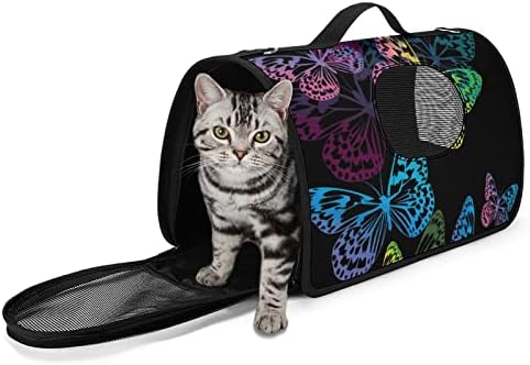 Bolsa Bolsa Butterfly Pet Pet Lanfbag Carregando Bolsa para Viagens ao Ar Livre Compras de Viagem