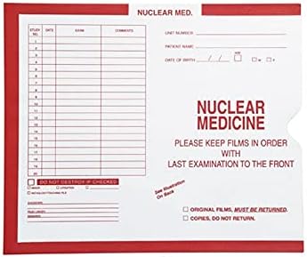 Nuclear Med, Manila - Category Insert Jackets, System II, End Epen - 10-1/2 X 12-1/2