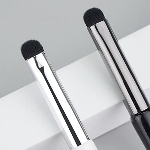 Conjunto de pincel de aplicador de batom 3pcs Aplicador de batom Wand Smudge Brush Brush Gloss Wand Makeup Beauty