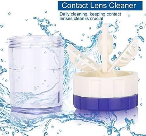 LIMPOR DE CONTATO LENS, Moda lentes de limpeza de plástico manualmente Caso Lente Lente Lasher Lente de Contato Limpador