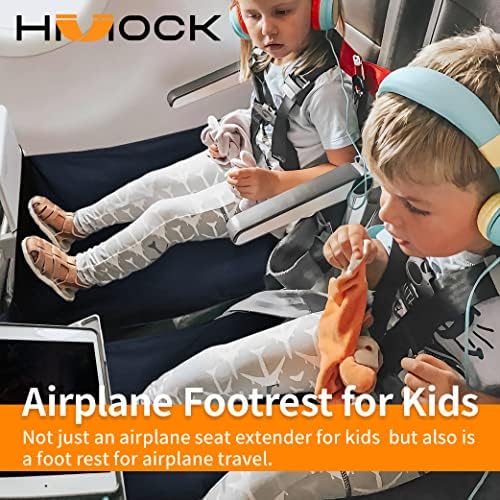 AROPLANO APREIRO PARA CRIANÇAS, Hammock de hammock de pé de avião para o Extensor do assento de avião para crianças,