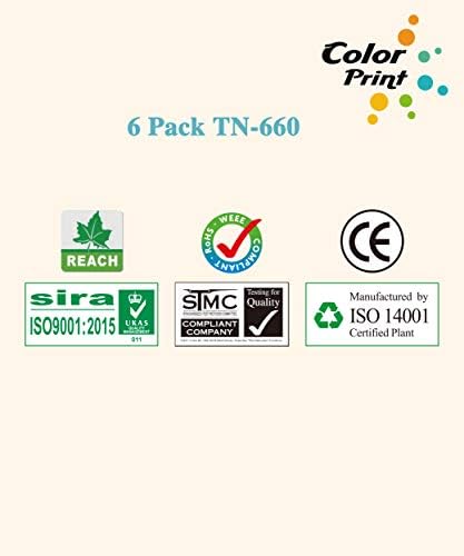 Substituição de cartucho de toner TN-660 compatível com impressão colorida para TN660 TN630 TN 660 Usado para HL-L2300D