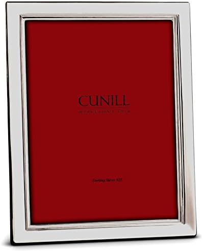 CUNILL Metropolis Sterling Silver Picture Frame, 8 por 10
