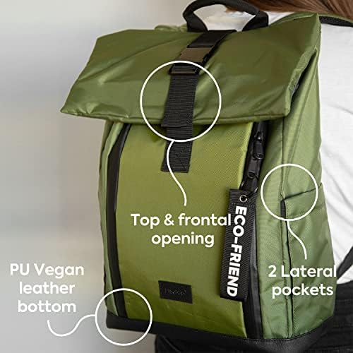 Dingbats* Pacote Virtual - Roll Top 25L Backpack se encaixa no laptop de 15 |