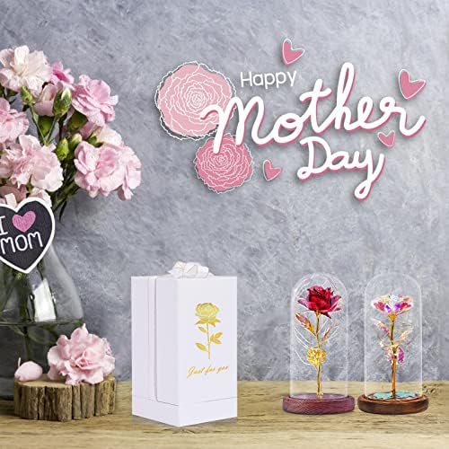 Tongtai Mothers Day Rose Flower Gifts Para Mamãe, Mãe Dia Mãe Presentes De Filha Filho, Anniversary Aniversário Presentes
