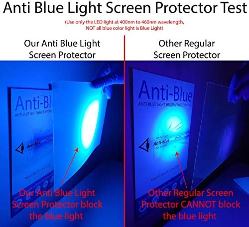 Protetor de tela leve anti -azul, anti -brilho para monitor de comprimidos de 24 polegadas. O tamanho do protetor da tela é de 20,9