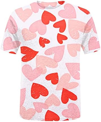 Womens Love Heart Sweatshirt Teen Valentines camisa