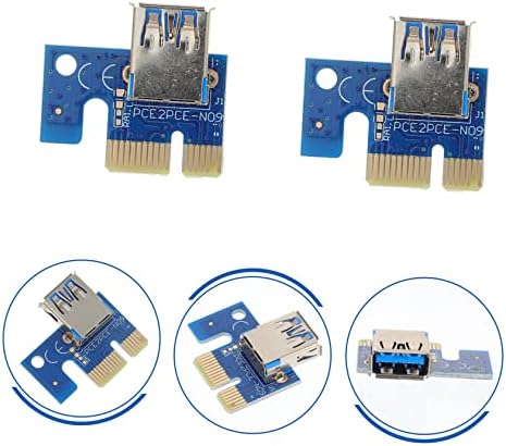 SOLustre 4pcs PCI-E I- E Card SSD I-E Computador Blue Key State Adapter Conversor para M-Parte X M-key Drive Acessório