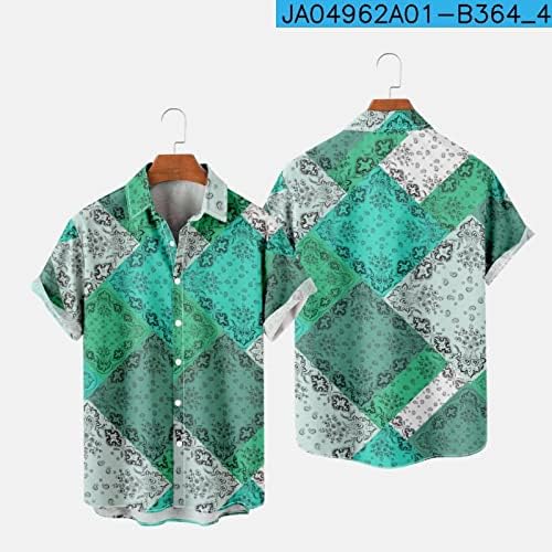 Camisas havaianas impressas masculinas