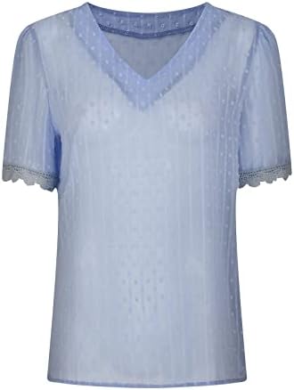 Camiseta feminina v pesco