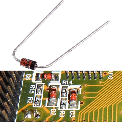 Conjunto de diodos de tensão, 200pcs 10Values ​​Zener Diodo Kit Electronic Kit 1N4738 ~ 1N4748 com caixa de armazenamento