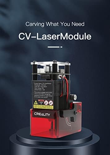 Creality Ender-3 S1 CV-Laser Módulo 24V 1.6W para impressora 3D, foco preciso, fácil de instalar