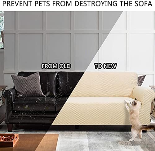 Capas de sofá Erddcbb, capa super esticada, coberturas de sofá universal extra grandes, cobertura de comprovante de gato para cães