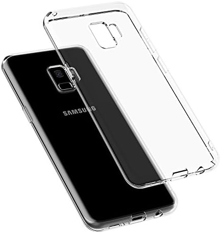 Case para Galaxy S9 da Galaxy S9, Caso Clear S9, Caso [Cristal Clear] [Absorção de choque] Coberto TPU Gel de borracha