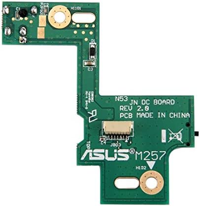 Peças de reposição de reposição DC na placa Jack para laptop Asus N53 / N53SN / N53J / N53S / N53SV / N53T / N53D Peças de