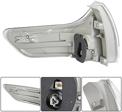 Substituição da luz traseira do lado do passageiro SILSCVTT para 2011-2020 Toyota Sienna, lâmpada traseira de freio traseiro