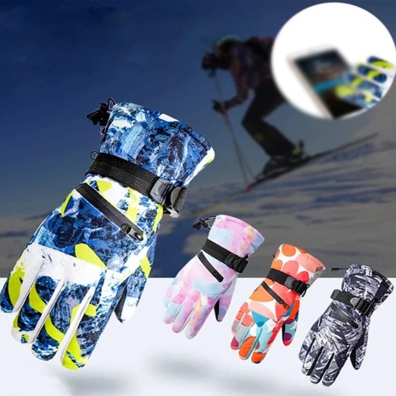 Luvas de esqui de snowboard de inverno zjhyxyh