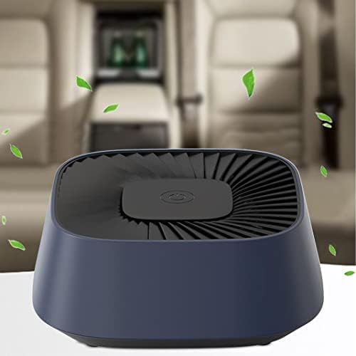 Purificador de ar portátil - Filtro PM2.5 - Eficiência de alta purificação e tacada poderosa - Para o quarto de carro e animais de estimação ajudam com poeira, fumaça, partículas transportadas pelo ar e odores