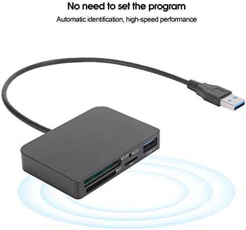 Leitor de cartão, portas de tamanho compacto 4 são USB 3.0 de alta velocidade conectar para o adaptador de cartão XQD para casa para /os x /