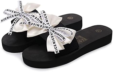 Flipers de verão para mulheres flip-flops Sapas cunhas sandálias Casa Mulheres praia Sandálias femininas de moda
