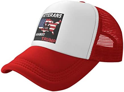 Veteranos contra Trump Trucker Hats Hom