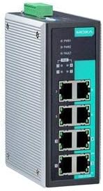 MOXA Switch Ethernet não gerenciado com 4 portas 10/100BASET e 4 portas Poe, -40 a 75 ° C Temperatura de operação
