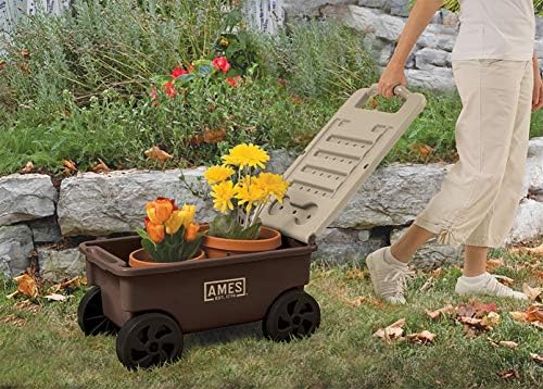 Ames 1123047100 Buddy Rolling Garden Carrinho