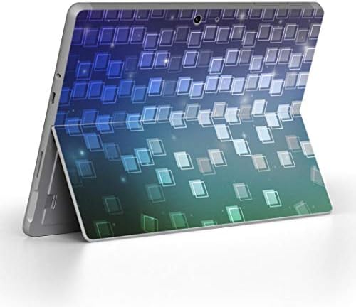 capa de decalque igsticker para o Microsoft Surface Go/Go 2 Ultra Thin Protective Body Skins 001271 Block Green Green