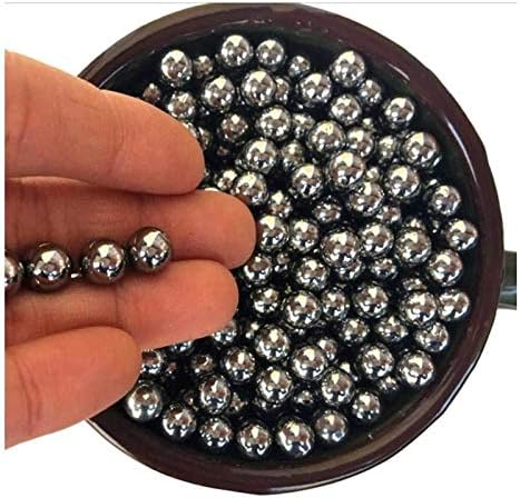 Bolas de aço inoxidável da Lucknight G10 Bola de aço de parafuso linear de alta precisão G10, 1. 588mm2 mm 2. 381 Ball de aço, 200 grãos-1. Bola de aço de 588mm200 comprimidos
