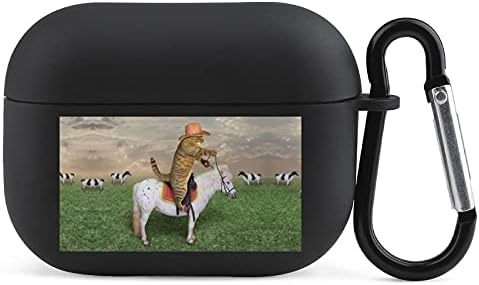 Cat Cowboy Riding Horse Silicone Protective Troft Chofs Cappe