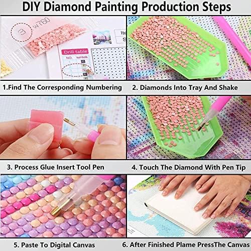 Kits de pintura de diamante para crianças Pierre Auguste Renoir 《Garota com um aro》 DIY 5D Diamond Pinturas para decoração de parede