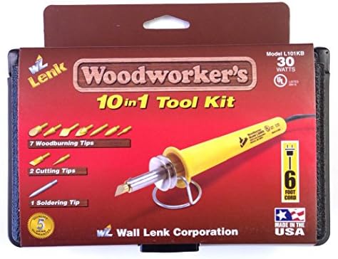 Wall Lenk L101KB Woodworker-Foots 10-in-1 Tool Kit