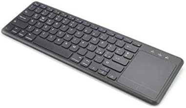 Teclado de onda de caixa compatível com Dell Vostro 14 - Mediane Keyboard com Touchpad, USB FullSize Teclado PC TrackPad sem fio para
