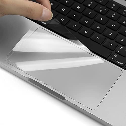 2PCS TrackPad Protetor Touch Pad Tampa de pele + 2pcs Protetor de tela de filtro transparente + 1PCS Teclado de tampa de teclado para 2022 MacBook Air 13 polegadas M2 Chip Modelo A2681