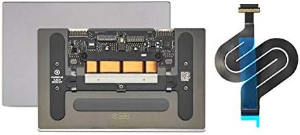 Itiction New Trackpad Touchpad com substituição de cabo para MacBook 12 polegadas A1534 Space Grey 2015 Ano